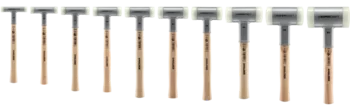                                             SUPERCRAFT soft-face mallets with vibration-reducing, ergonomic and varnished Hickory handle
 IM0014152 Foto ArtGrp
