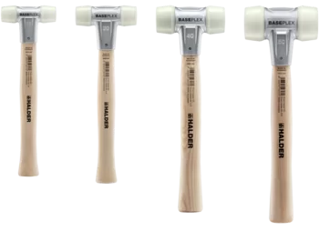                                             BASEPLEX soft-face mallets Nylon / nylon with zinc die cast housing and wooden handle
 IM0014596 Foto ArtGrp
