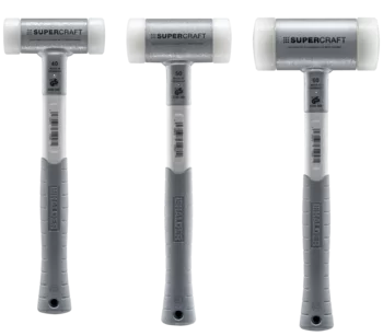                                             SUPERCRAFT soft-face mallets with ergonomic formed, anti-slip and break-proof three-component handle
 IM0014601 Foto ArtGrp
