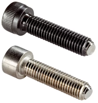 Ball-Ended Thrust Screws headed, flat-faced ball