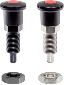 Index Plungers with rapid locking head