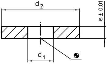                                 Shaft / Plain Washers
 IM0001007 Zeichnung
