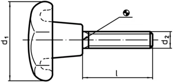                                             Star Grip Screws DIN 6336 plastic
 IM0001773 Zeichnung
