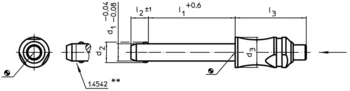                                             Ball Lock Pins self-locking, with standard handle
 IM0003439 Zeichnung
