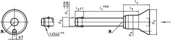                                             Ball Lock Pins self-locking, with safety handle
 IM0003441 Zeichnung
