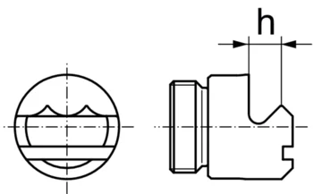                                             Gripper Studs low
 IM0005470 Zeichnung
