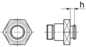                                             Gripper Studs round
 IM0005473 Zeichnung
