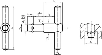                                             Lifting Pins self-locking, with handle
 IM0006606 Zeichnung
