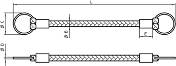                                             Lanyards according to NSA5732
 IM0013214 Zeichnung
