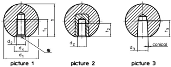                                             Ball Knobs DIN 319
 IM0001181 Zeichnung en
