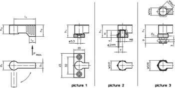                                             Retaining Latches wing grip, one-sided
 IM0001457 Zeichnung en
