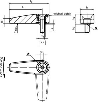                                             Retaining Latches one-sided
 IM0001481 Zeichnung en
