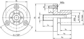                                 Centering Clamping Mandrels
 IM0001517 Zeichnung en
