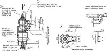                                             Floating Clamps separate clamping and locking M 12
 IM0001887 Zeichnung en
