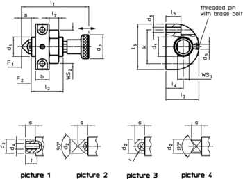                                             Push Plungers with pin, protected against rotating
 IM0002007 Zeichnung en
