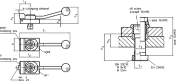                                             Down-Hold Clamps with cranked tension lever
 IM0002043 Zeichnung en
