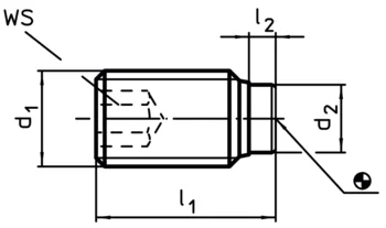                                             Thrust Screws with brass pad
 IM0002331 Zeichnung en
