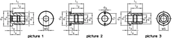                                             Locating Bushings for ball lock pins and socket pins
 IM0002801 Zeichnung en
