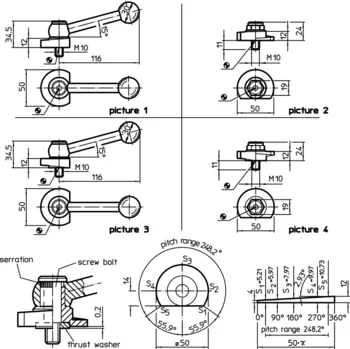                                 Clamping Catches
 IM0002885 Zeichnung en
