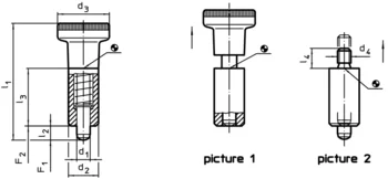                                             Index Plungers threadless, weldable
 IM0003113 Zeichnung en
