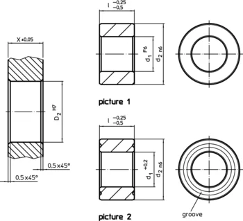                                             Bushings for positioning clamping pins
 IM0005525 Zeichnung en
