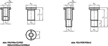                                             Locating Bushings, plain for lifting pins
 IM0006605 Zeichnung en
