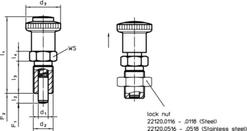                                             Index Plungers with release lock
 IM0009591 Zeichnung en
