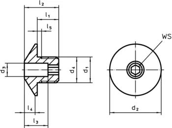                                             Positioning Bushings for index bolts and index plungers
 IM0009696 Zeichnung en
