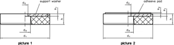                                             Rubber Endstop Buffers low structure
 IM0009852 Zeichnung en
