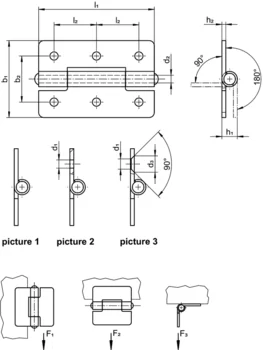                                             Hinges long version
 IM0017528 Zeichnung en
